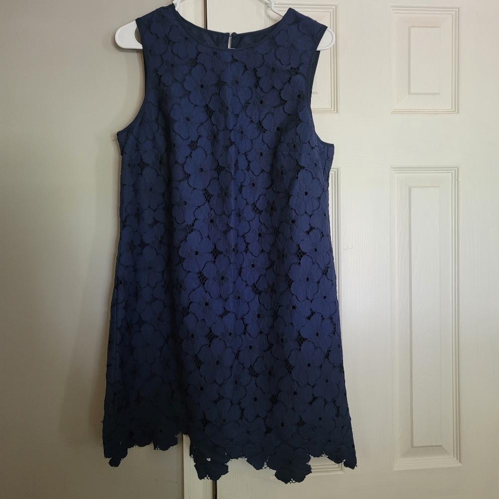 Cynthia Rowley Cheers lace lined dress size 12